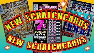 NEW SCRATCHCARD ..OUT NOW..OR VERY SOON..NEW CASH 7s..NEW WIN GOLD..NEW £25,000 MONTH..BONUS BINGO