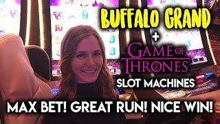 • GREAT• Run on Buffalo GRAND! Long Game of Thrones Session! MAX Bet!!!