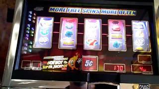 Nickel Super Hot jackpot with Retrigger