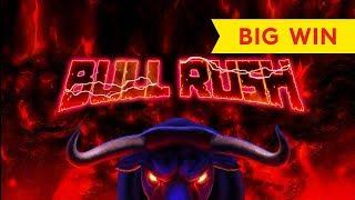 AWESOME! Bull Rush Slot - BIG WIN BONUS!