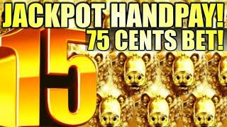 ⋆ Slots ⋆JACKPOT HANDPAY!⋆ Slots ⋆ 75 CENTS BET! ⋆ Slots ⋆ BUFFALO GOLD REVOLUTION Slot Machine (Aristocrat)