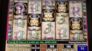 Cleopatra 2 Slot Machine ~ FREE SPIN BONUS! ~ Bay Mills Casino! • DJ BIZICK'S SLOT CHANNEL