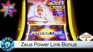 ⋆ Slots ⋆️ New - Zeus Power Link Slot Machine Bonus with Upgrade