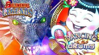 $88 SPIN MISTAKES HIGH LIMIT Dancing Drums ••• 5 Elemental Legends • The Slot Cats •