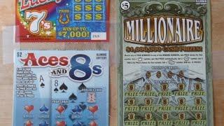 NEW SCRATCHCARDS - 3 new Instant Lottery Tickets from Illinois