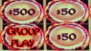 • $500 DRAGON LINK  • GROUP PLAY • HIGH LIMIT• Slot Machine w EZ Life Slot Jackpots