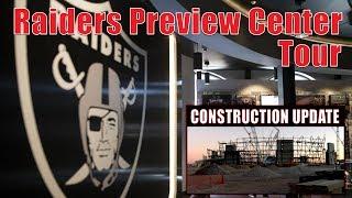 Las Vegas Raiders Stadium Update and Raiders Preview Center Tour - What's New Vegas
