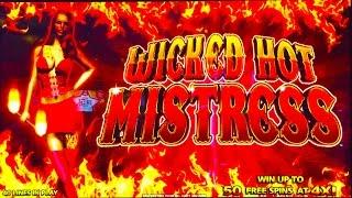 ++NEW Wicked Hot Mistress slot machine, live play & bonus
