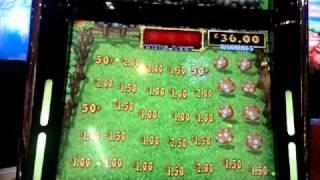 Rainbow riches fields of gold toadstool feature - Barcrest B3 Fruit Machine