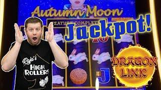 ⋆ Slots ⋆ Big Bonus Jackpot on Dragon Link  ⋆ Slots ⋆ Major Jackpot Hit on Autumn Moon
