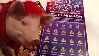 ALL WINNING Scratchcard..£1 MILLION 20x Cash & Hot Money.Shout Outs for BAEIMER X..& All