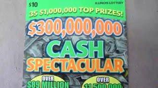 Cash Spectacular - $10 Instant Lottery Scratchcard video