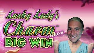 BIG WIN!!!! Lucky Ladys Charm big win - Casino - Bonus round (Casino Slots) From Live Stream