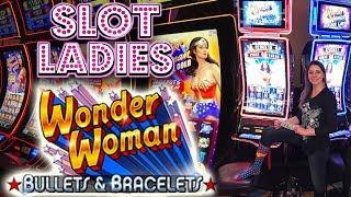 $100 Slot Play with Melissa! •Wonder Woman Bullets & Bracelets! •| Slot Ladies