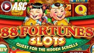 88 FORTUNES SLOTS (QUEST FOR THE HIDDEN SCROLLS) •NEW GAME APP REVIEW!• PART2