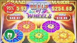 Reels of Wheels 95% payback slot machine, bonus