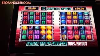 Jackpot Gems with BIG Action Spins - £500 Jackpot Slot Machine