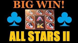 ♣♣ THE BIG SLOT BONUS! ALL STARS II & WICKED WINNINGS 2! Slot Machine Bonus & Free Spins! (DProxima)