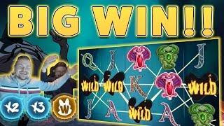 MASSIVE WIN!! Wish Master BIG WIN - HUGE WIN on Casino Game from Casinodady