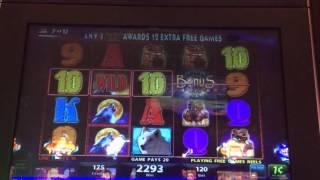 Dynasty Wolf Run slot machine free spins bonus