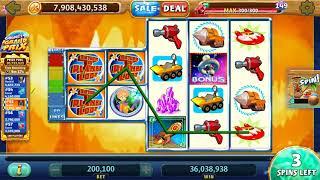 RETURN TO PLANET LOOT Video Slot Casino Game with a "BIG WIN" FREE SPIN  BONUS