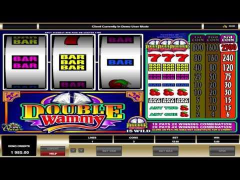 Free Double Wammy slot machine by Microgaming gameplay ★ SlotsUp