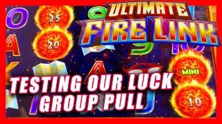HIGH LIMIT GROUP PULL ON ULTIMATE FIRE LINK AT Cosmopolitan Las Vegas