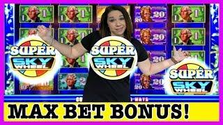 ••‍•️ SUPER SKY WHEEL • MAX BET • CAN I DOUBLE UP ⁉️