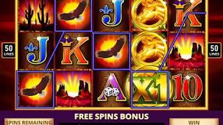 MUSTANG MONEY Video Slot Casino Game with a MUSTANG MONEY FREE SPIN BONUS