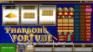 All Slots Casino's Pharaoh's Fortune Classic Slots
