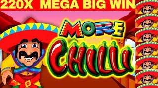 •MEGA BIG WIN•! More More Chilli Slot SUPER BIG WIN Over 220x  88 Fortunes Slot $8 80 Max Bet Bonus