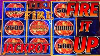 High Limit Lighting Link Tiki Fire HANDPAY JACKPOT ⋆ Slots ⋆️$50 Bonus Round Slot Machine Casino
