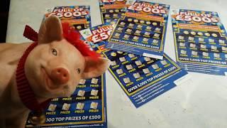 Wow!.......All....FULL of 500's..Scratchcards....its a Humdinger!!....