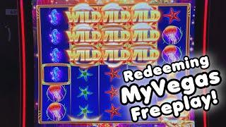 PLAYING WITH MyVegas FREEPLAY! - A win is a WIN! - Slots #19 - Inside the Casino