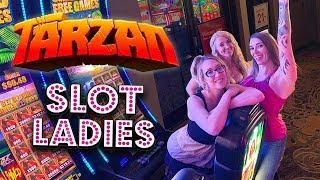 •$100 Slot Fun on Tarzan with Laycee Steele & the Slot Ladies! •