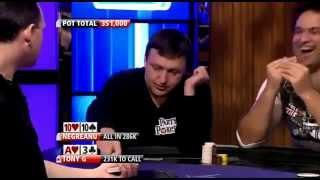 Tony G becomes totally crazy (Funny poker table)