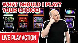★ Slots ★ Still LIVE & It’s YOUR Choice ★ Slots ★ What Slot Machines Should I Play for JACKPOTS?!!