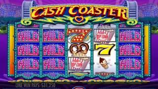 CASH COASTER Video Slot Casino Game with a FREE SPIN BONUS