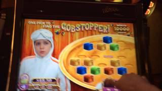 Willy Wonka Slot Machine Bonus - Gobstopper Pick