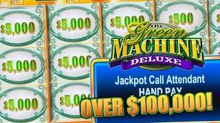 MEGA HIGH LIMIT JACKPOT WINS ON GREEN MACHINE DELUXE ⋆ Slots ⋆ BIGGEST JACKPOTS IN YOUTUBE