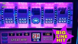 •DOUBLE DIAMOND Slot Machine BIG WIN | 25c Denomination High Limit Slot