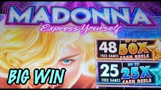 Madonna Express Yourself Slot: BIG WIN