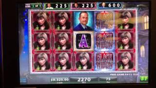 Large Jackpot Black Widow Slot Machine