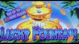 Konami Gaming - Lucky Fountain Slot Bonus