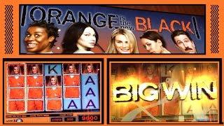 *BIG WIN* on Orange is the New Black • LIVE PLAY • Slot Machine Pokie at Cosmo and Mohawk