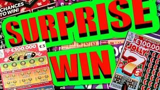 WOW...SURPRISE WIN""""SCRATCHCARD SUNDAY...AND CRACK THE CODE ...AND PRIZE DRAW