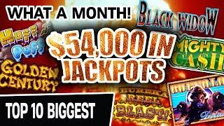 ⋆ Slots ⋆ $54,000+ in JACKPOTS! WHAT A MONTH Playing High-Limit Slots ⋆ Slots ⋆ November Top 10!