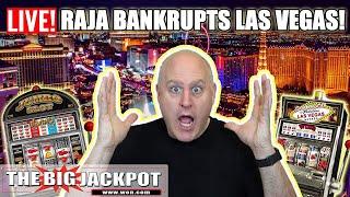 Massive Live Las Vegas High Limit Slot Action - The Big Jackpot