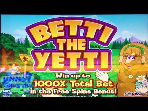 Betti the Yetti classic slot machine, DBG