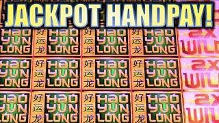 •JACKPOT HANDPAY! PERFECTION!!• MASSIVE BIG WIN! HAO YUN LONG (Aristocrat) Slot Machine Bonus